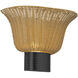 Alora Mood Rancho 1 Light 13.88 inch Matte Black Bath Vanity Light Wall Light