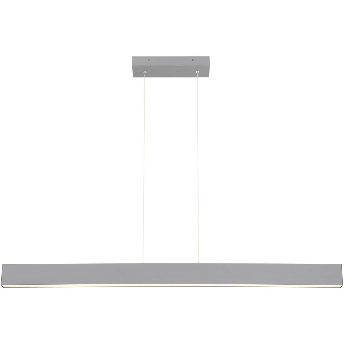 Form Dual LED 2 inch Gray Pendant Ceiling Light