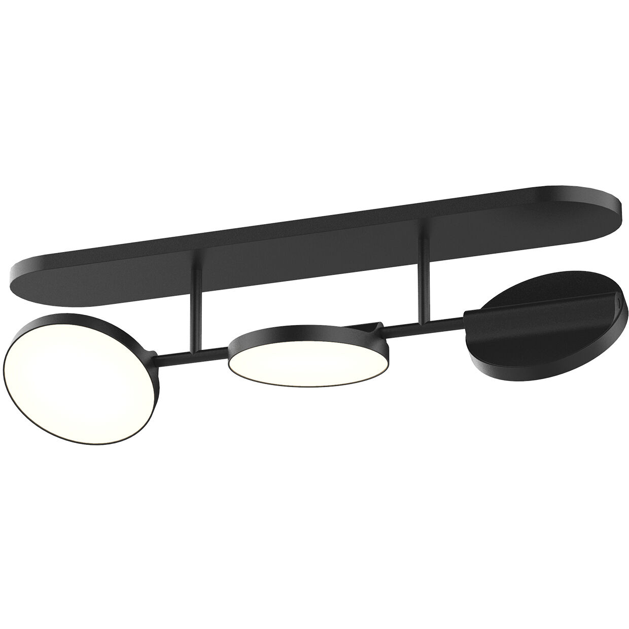 Novel LED 21.25 inch Black Bath Vanity Light Wall Light