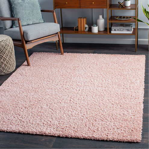 Bliss Shag 84 X 63 inch Pale Pink Rug