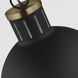 TOB by Thomas O'Brien Hanks 1 Light 13.25 inch Midnight Black Pendant Ceiling Light