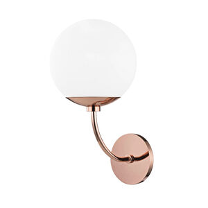 Carrie 1 Light 8 inch Polished Copper Wall Sconce Wall Light