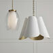 Joss 1 Light 13 inch Aged Brass Pendant Ceiling Light