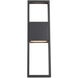 Archetype LED 24 inch Black Outdoor Wall Light, dweLED
