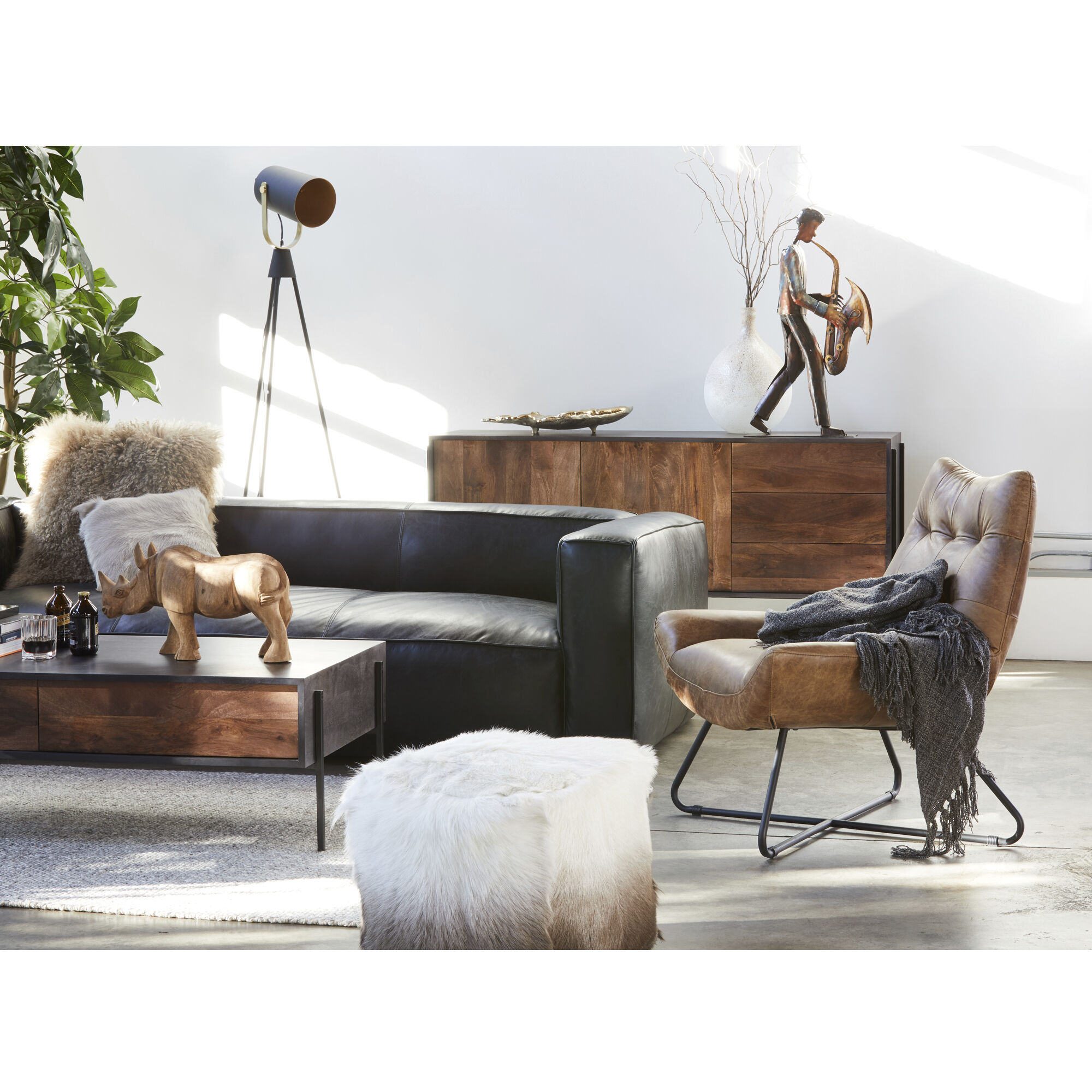 Tobin 66 X 18 inch Brown Sideboard