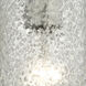 Ice Fragments 1 Light 5 inch Satin Nickel Mini Pendant Ceiling Light in Clear
