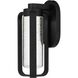 Clover LED 12 inch Sand Black Wall Sconce