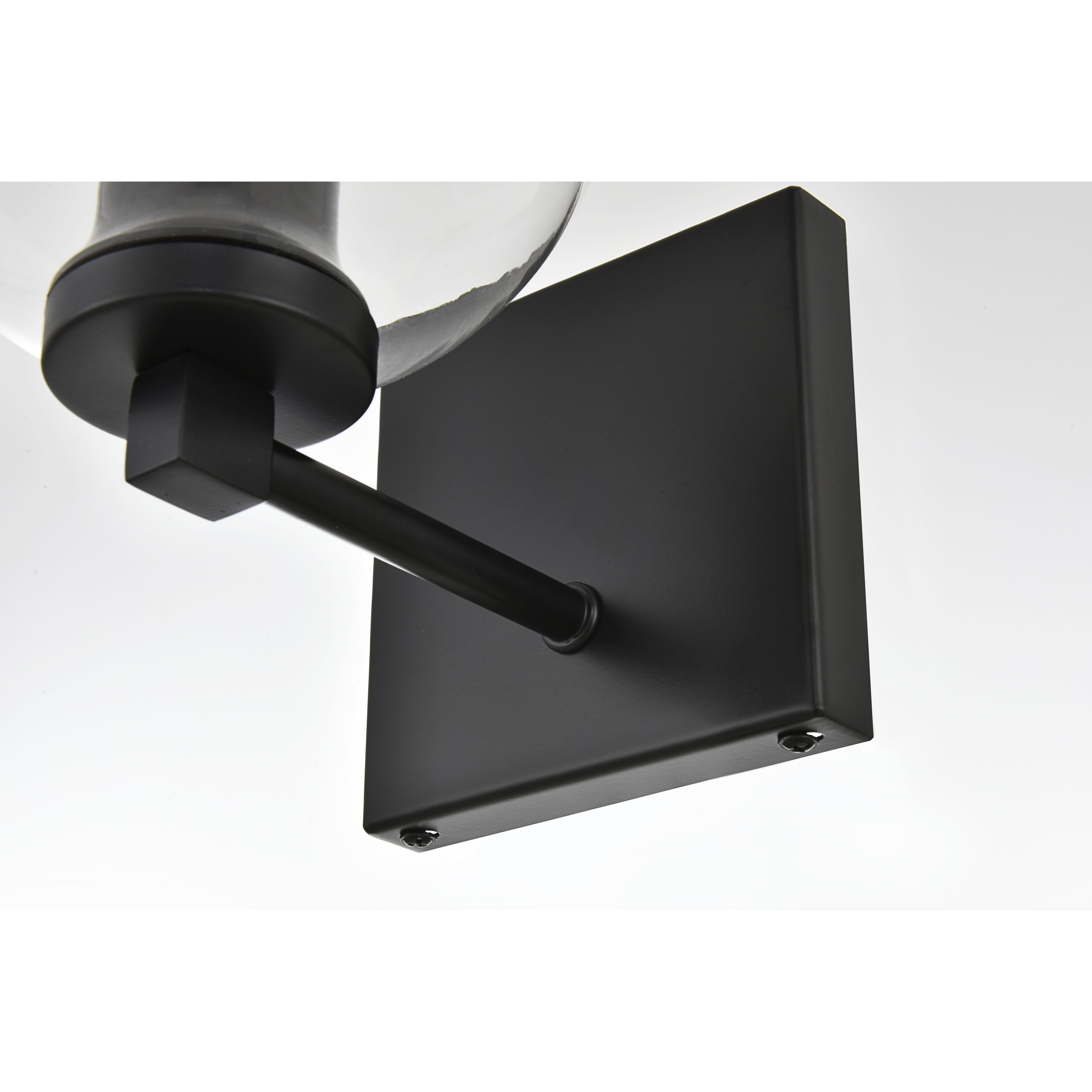 Juelz 1 Light 6 inch Black Bath Sconce Wall Light