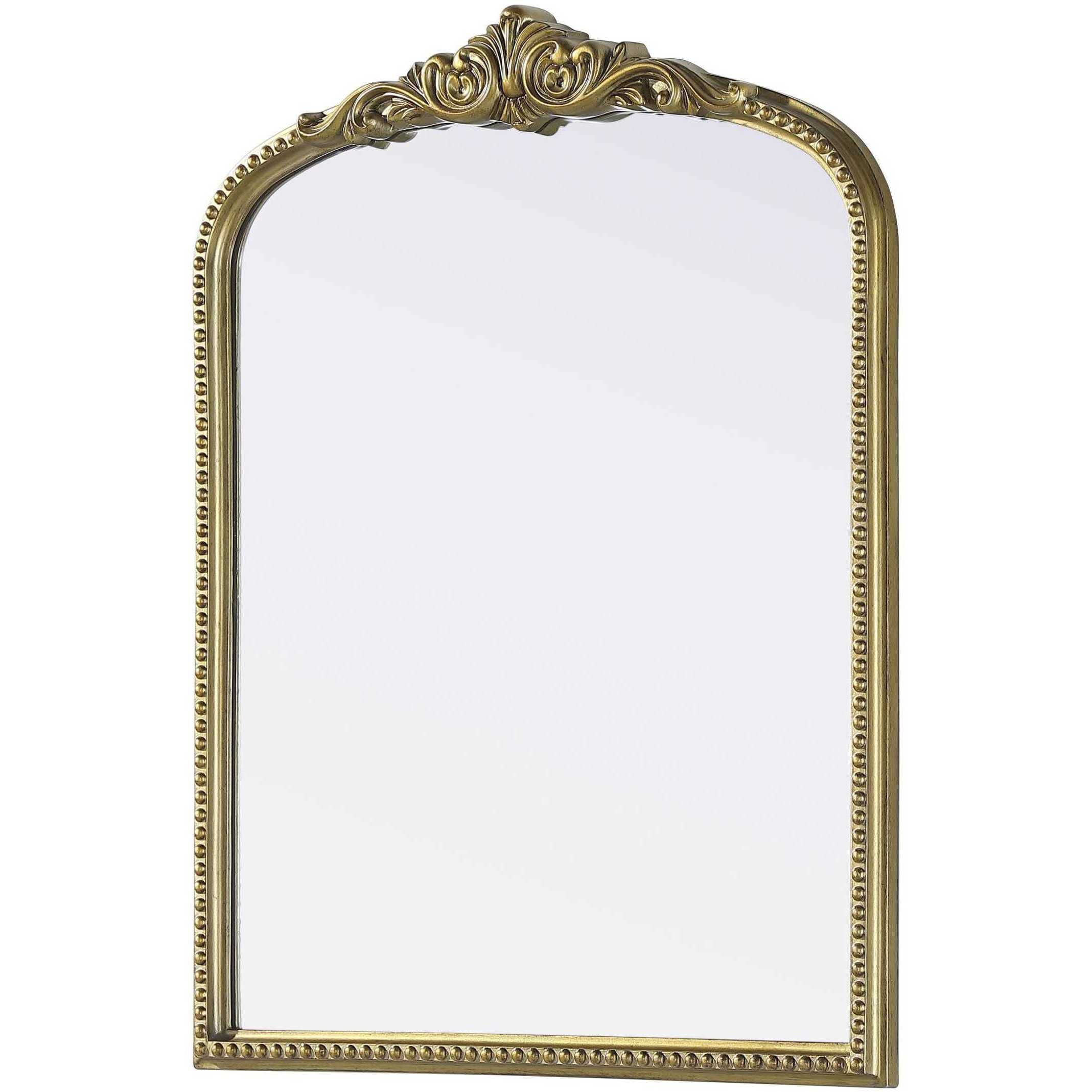 Naomi 36 X 27 inch Antique Brass Mirror