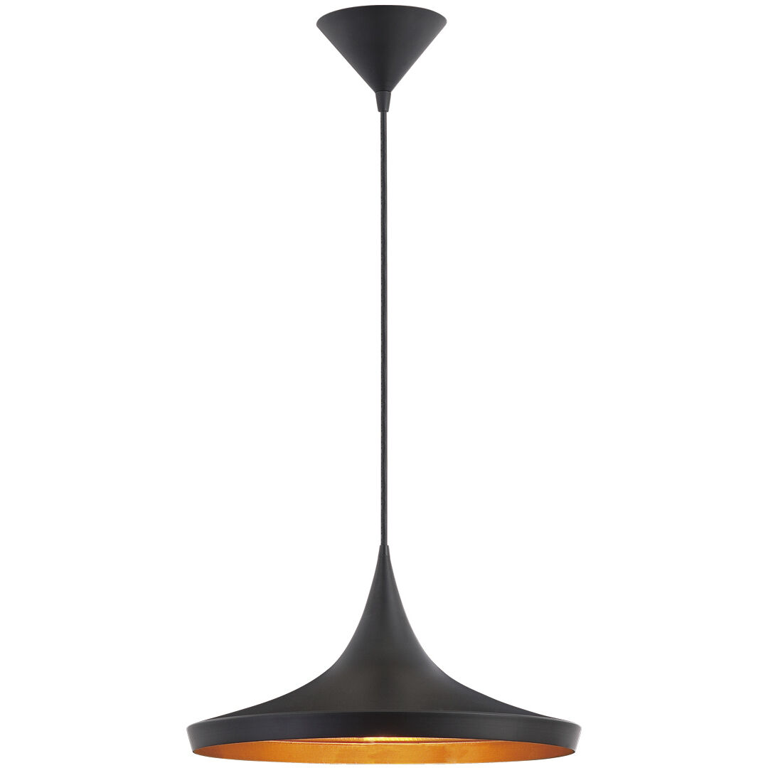 Ramos 1 Light 14 inch Black Pendant Ceiling Light