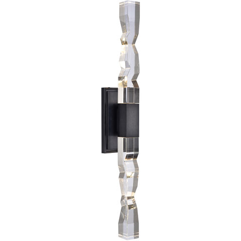 Mamadim 2 Light 4.5 inch Satin Brushed Black Wall Sconce Wall Light