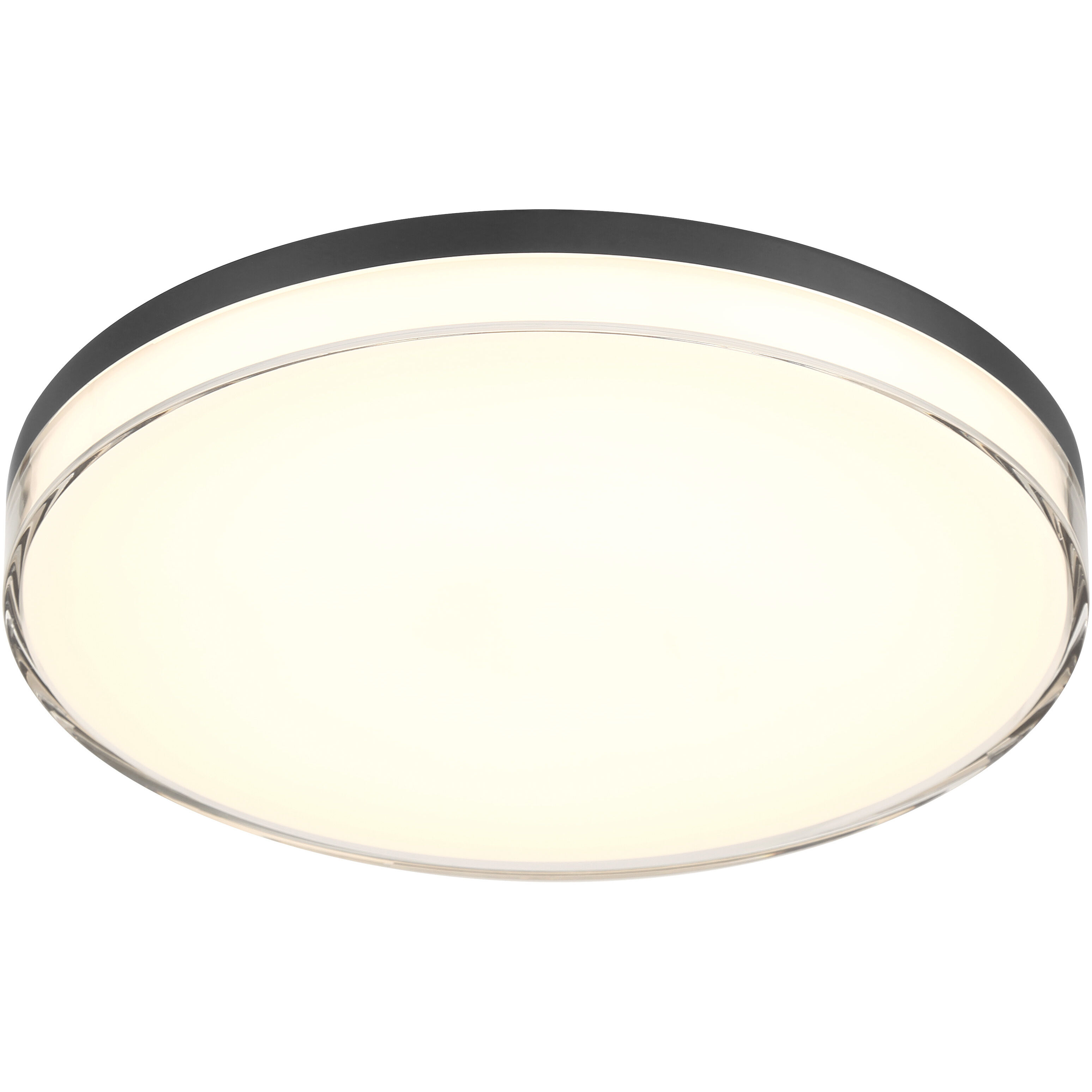 Vantage LED 13 inch Coal Flush Mount Ceiling Light, Outdoor