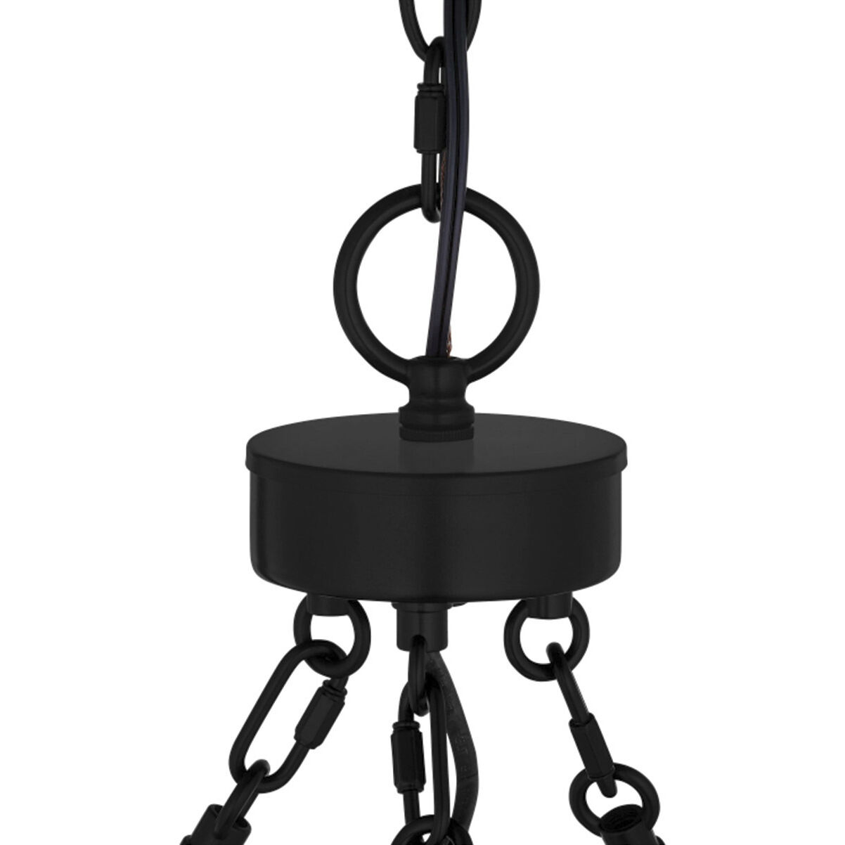 Melina 9 Light 34 inch Matte Black Chandelier Ceiling Light