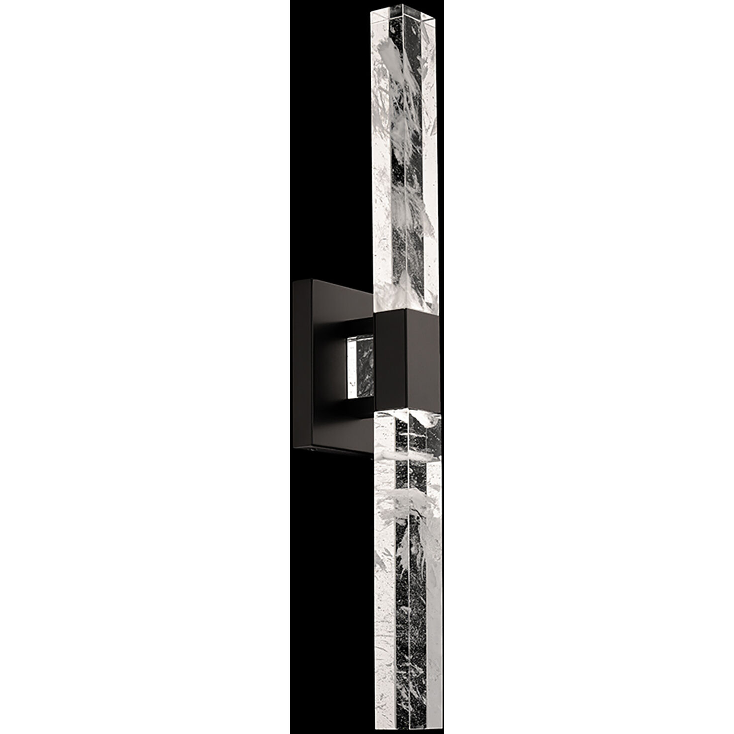 Beyond Baton LED 4 inch Black ADA Wall Sconce Wall Light