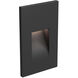 Echo 120V 3.00 watt Black Steplight