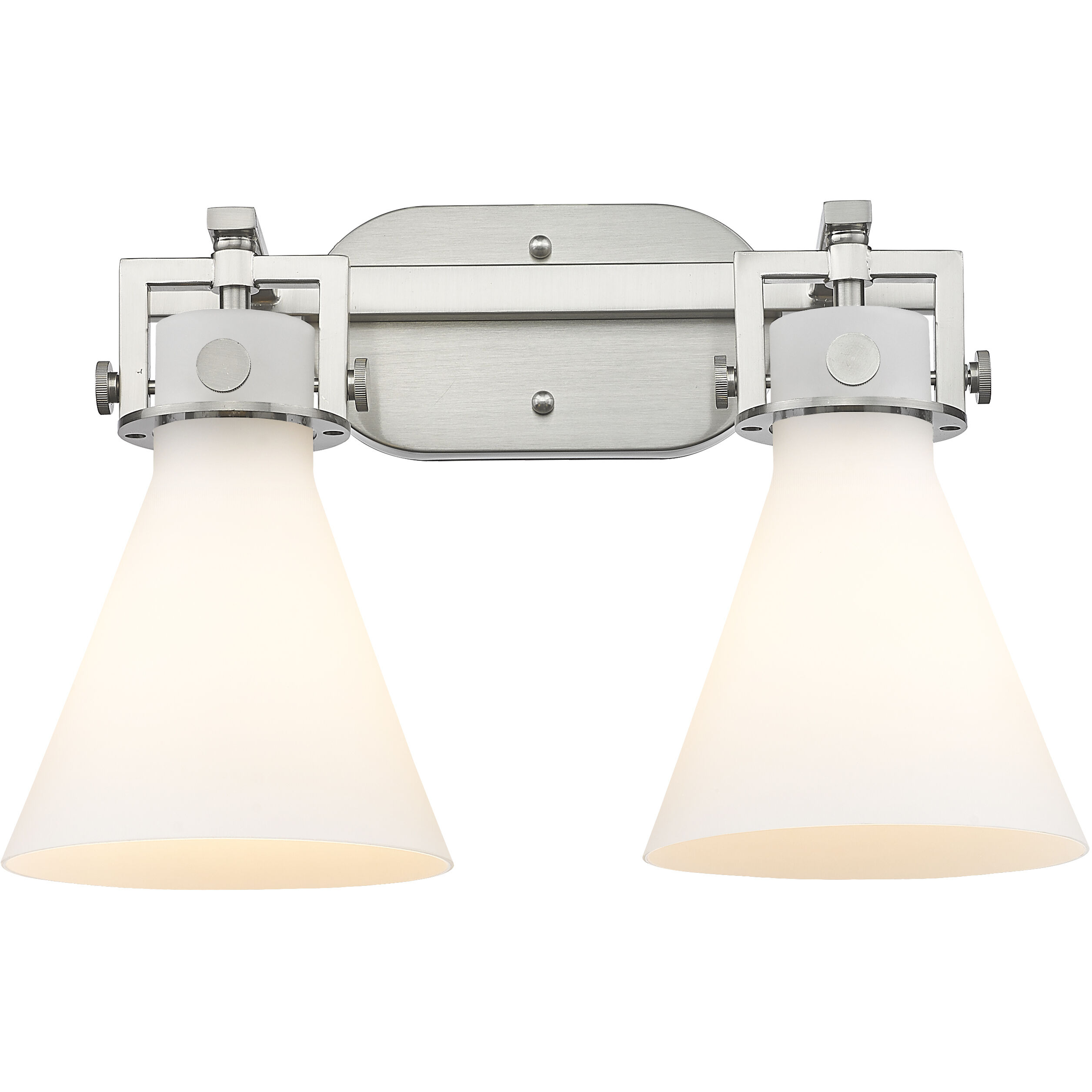 Newton Cone 2 Light 17.00 inch Bathroom Vanity Light