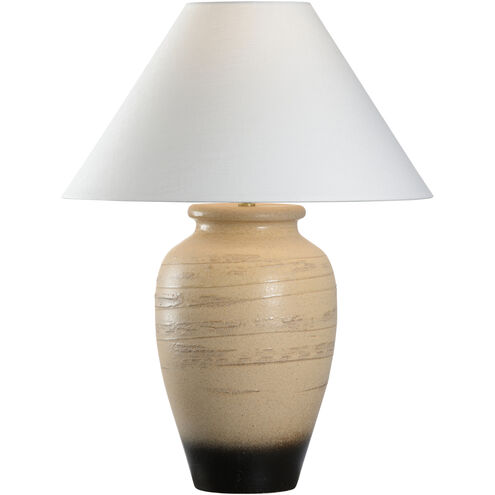 Kento 22 inch 100.00 watt Brown Table Lamp Portable Light