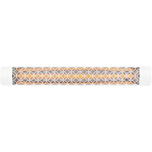 EF30 Series 9 X 8 inch White Electric Patio Heater in Clover