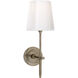 Thomas O'Brien Bryant 1 Light 5.5 inch Antique Nickel Bath Sconce Wall Light