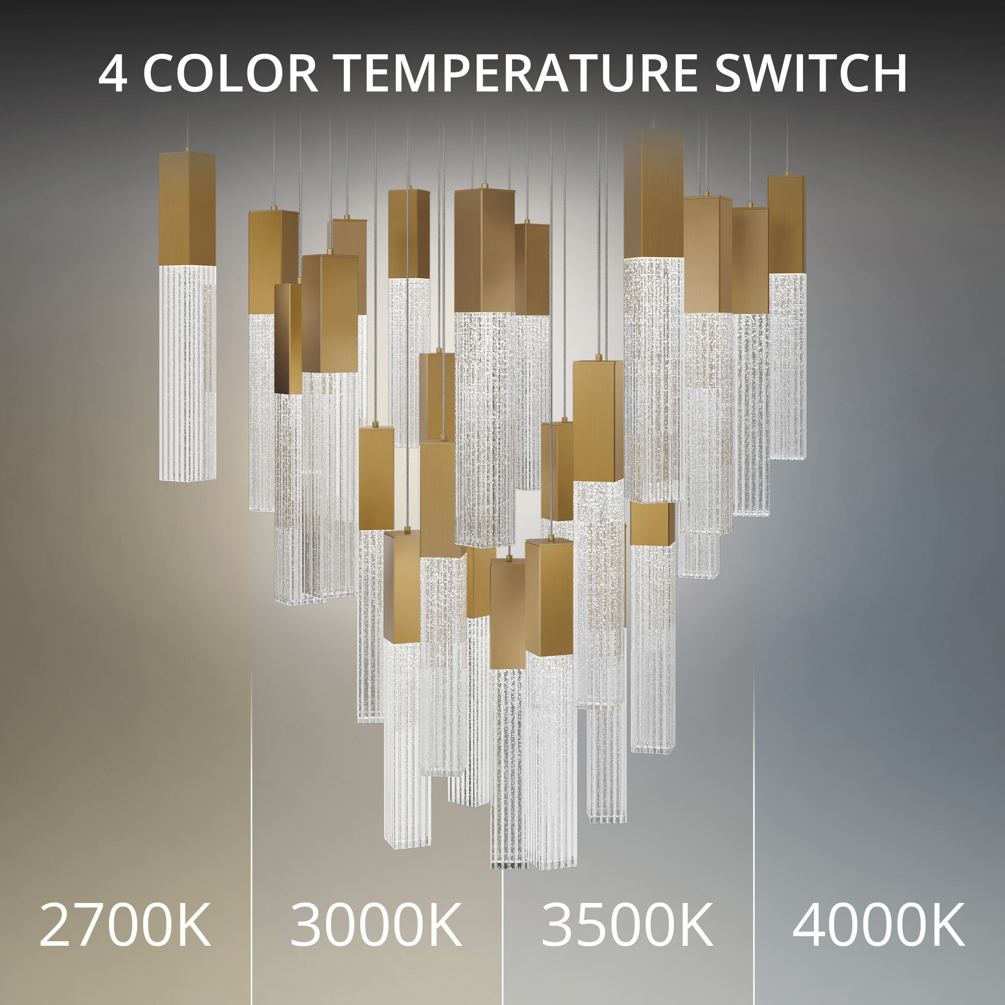 Cinema LED 28 inch Aged Brass Indoor Hanging Lighting Ceiling Light