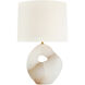 AERIN Adria 25.25 inch 15.00 watt Alabaster Table Lamp Portable Light