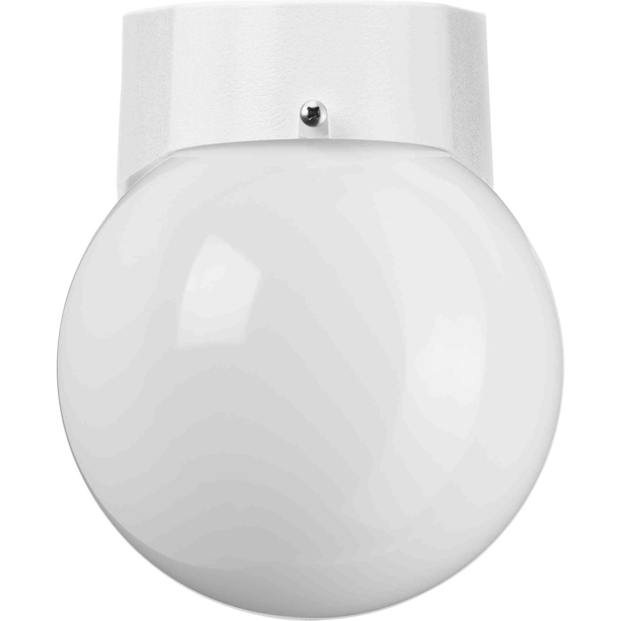 Polycarbonate Outdoor Outdoor Wall Lantern in White