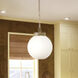 Andorra 1 Light Champagne Bronze Pendant Ceiling Light