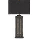 Gregor 29 inch 150.00 watt Natural/Black/Brass Table Lamp Portable Light
