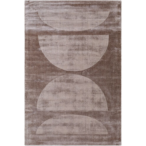 Pier 36 X 24 inch Grey/Sage/Metallic - Silver/Eggplant Handmade Rug in 2 x 3