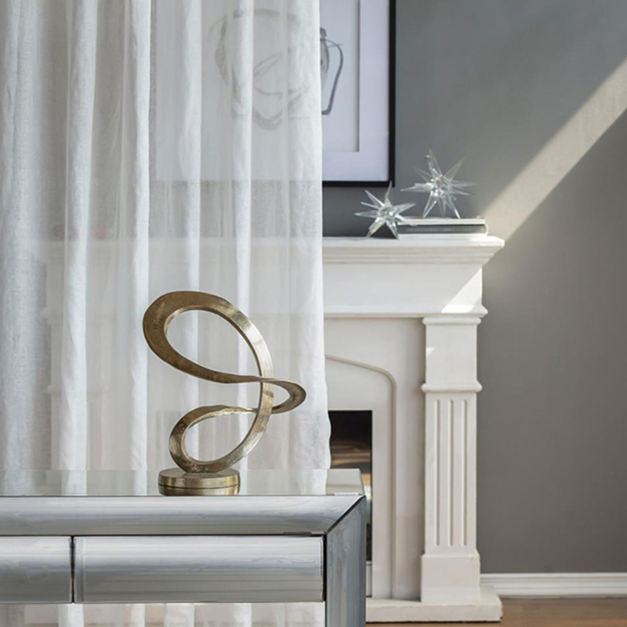 Glam Karsta Star Clear Table Décor