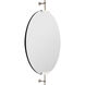 Madden 32.5 X 24 inch Polished Nickel Mirror