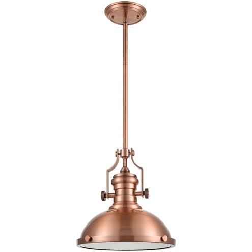 Chadwick 1 Light 13 inch Antique Copper Pendant Ceiling Light in Incandescent