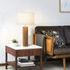Tambo 30 inch 23.00 watt Natural Ash and Weathered Brass Table Lamp Portable Light