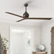 Atlas Irene-3 72 inch Textured Bronze with Walnut Tone Blades Paddle Fan