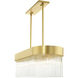 Norwich 4 Light 12 inch Soft Gold Chandelier Ceiling Light