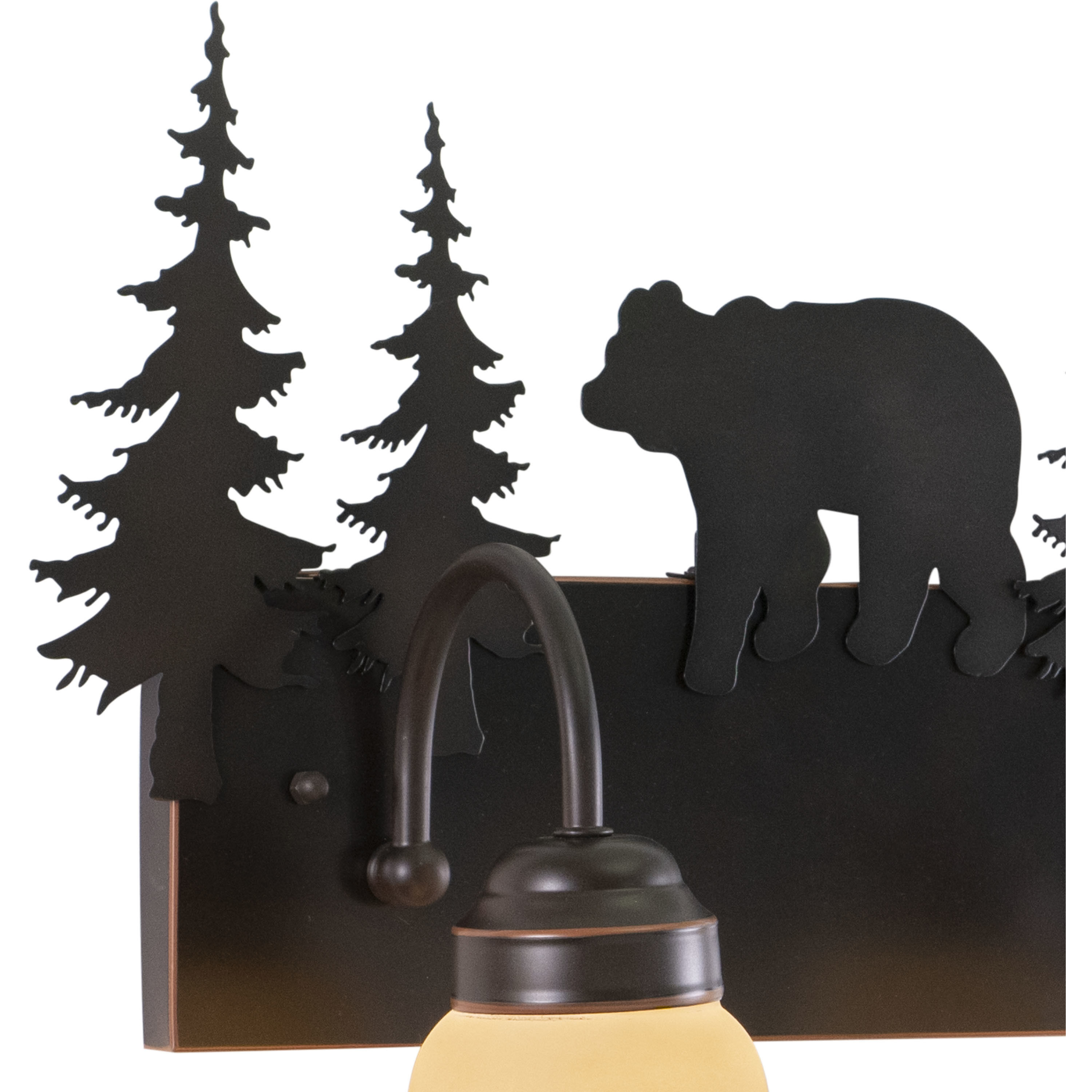 Bozeman LED 16.75 inch Burnished Bronze Bathroom Light Wall Light