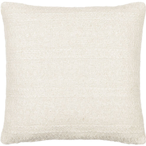 Lynx 18 X 18 inch Ivory Accent Pillow