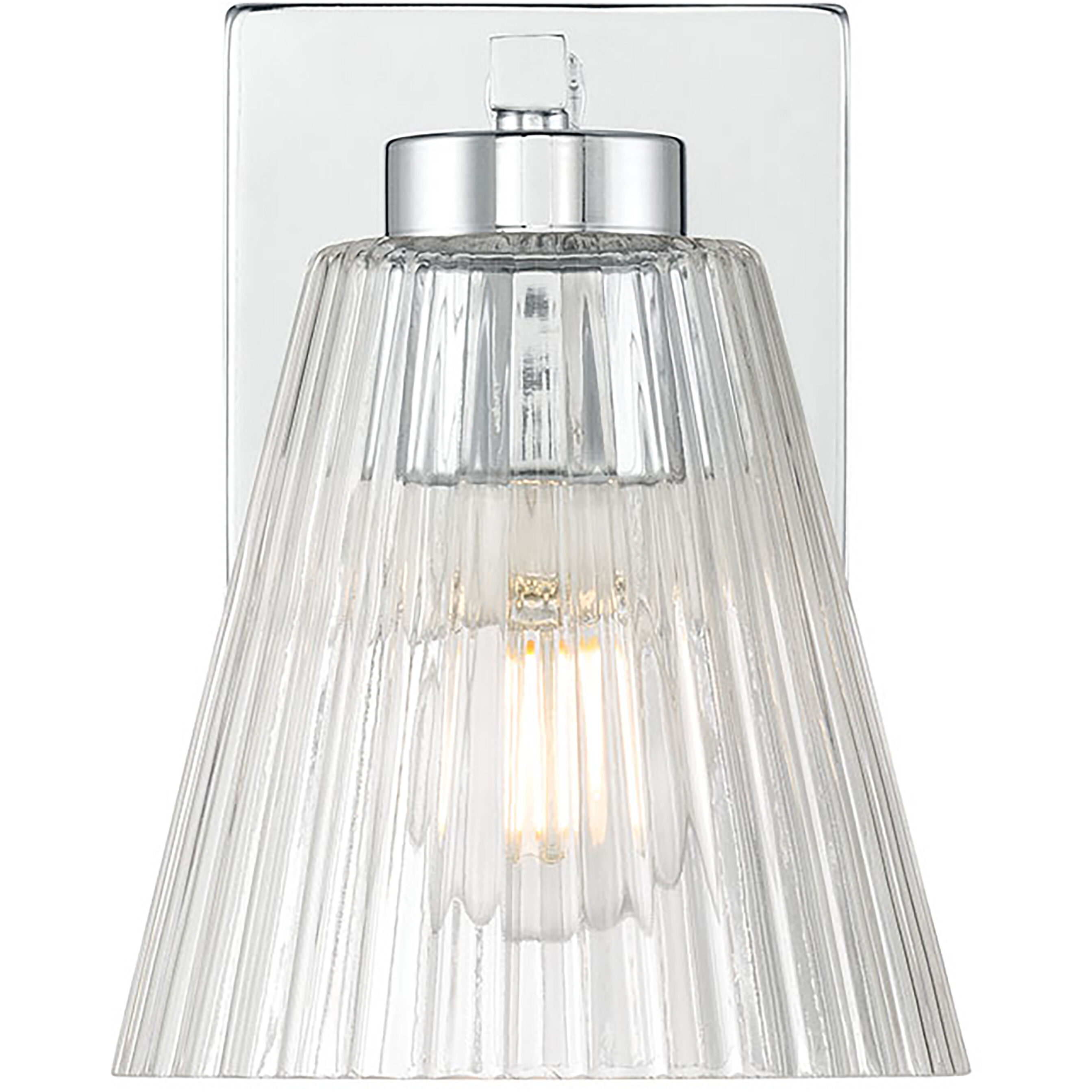 Riville 1 Light 5.75 inch Chrome Wall Sconce Wall Light