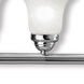 Neptune 6 Light 48 inch Polished Chrome Vanity Sconce Wall Light