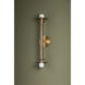 Arley 2 Light 5 inch Patina Brass Wall Sconce Wall Light