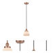 Edison Fulton 1 Light 7 inch Antique Copper Mini Pendant Ceiling Light