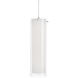 View LED 5 inch Satin Nickel Pendant Ceiling Light