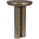Thorp 22 X 15 inch Antique Brass Outdoor Accent Table