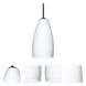 Chrissy LED Black Cord Pendant Ceiling Light