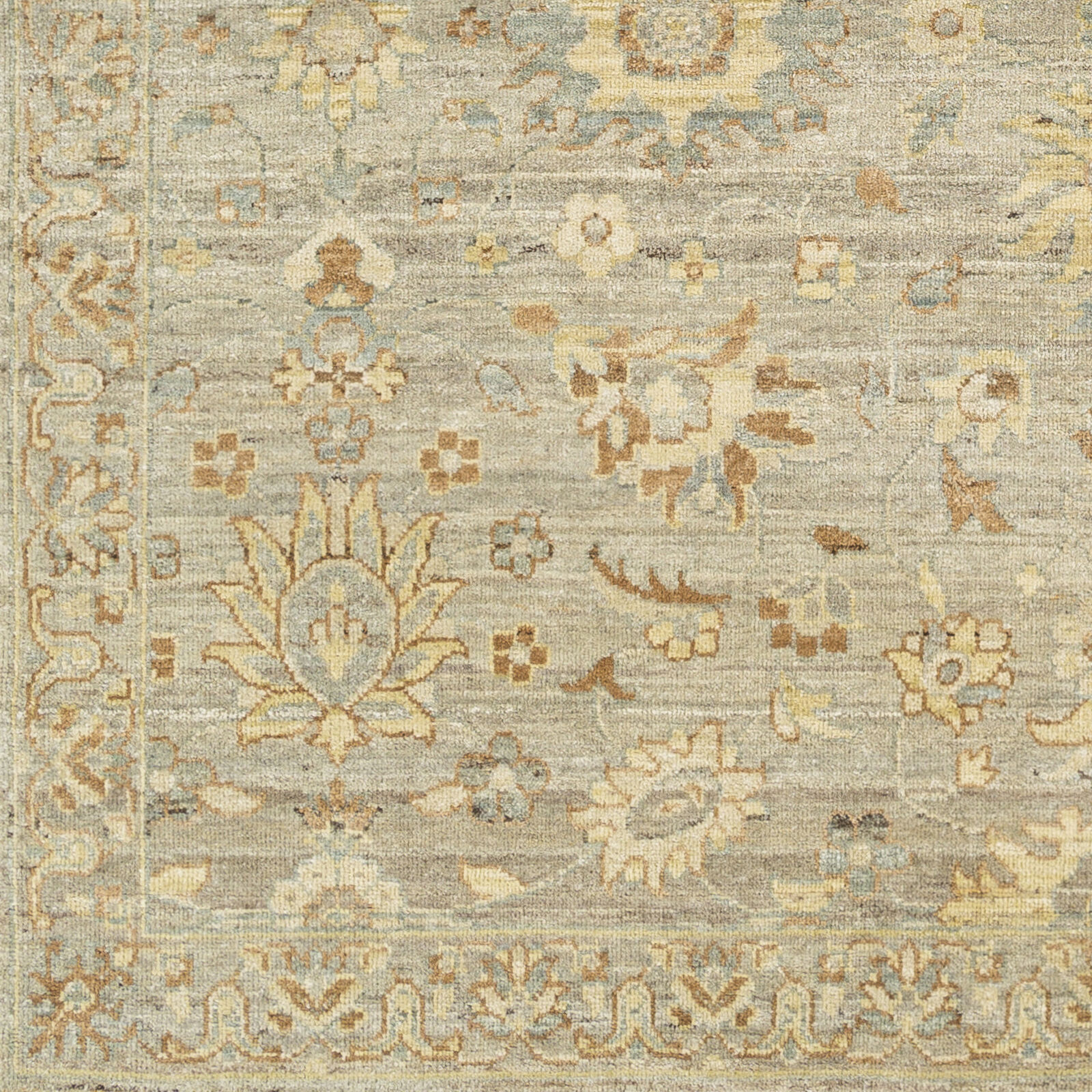 Ghazni 120 X 96 inch Tan Rug, Rectangle