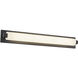 Charleston 31 inch Black Bath Vanity Light Wall Light