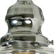 Union Square 1 Light 5 inch Polished Nickel Wall Sconce Wall Light