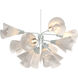 Mobius 12 Light 38.1 inch Vintage Platinum Pendant Ceiling Light