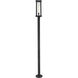 Glenwood 1 Light 93.75 inch Black Outdoor Post Mounted Fixture