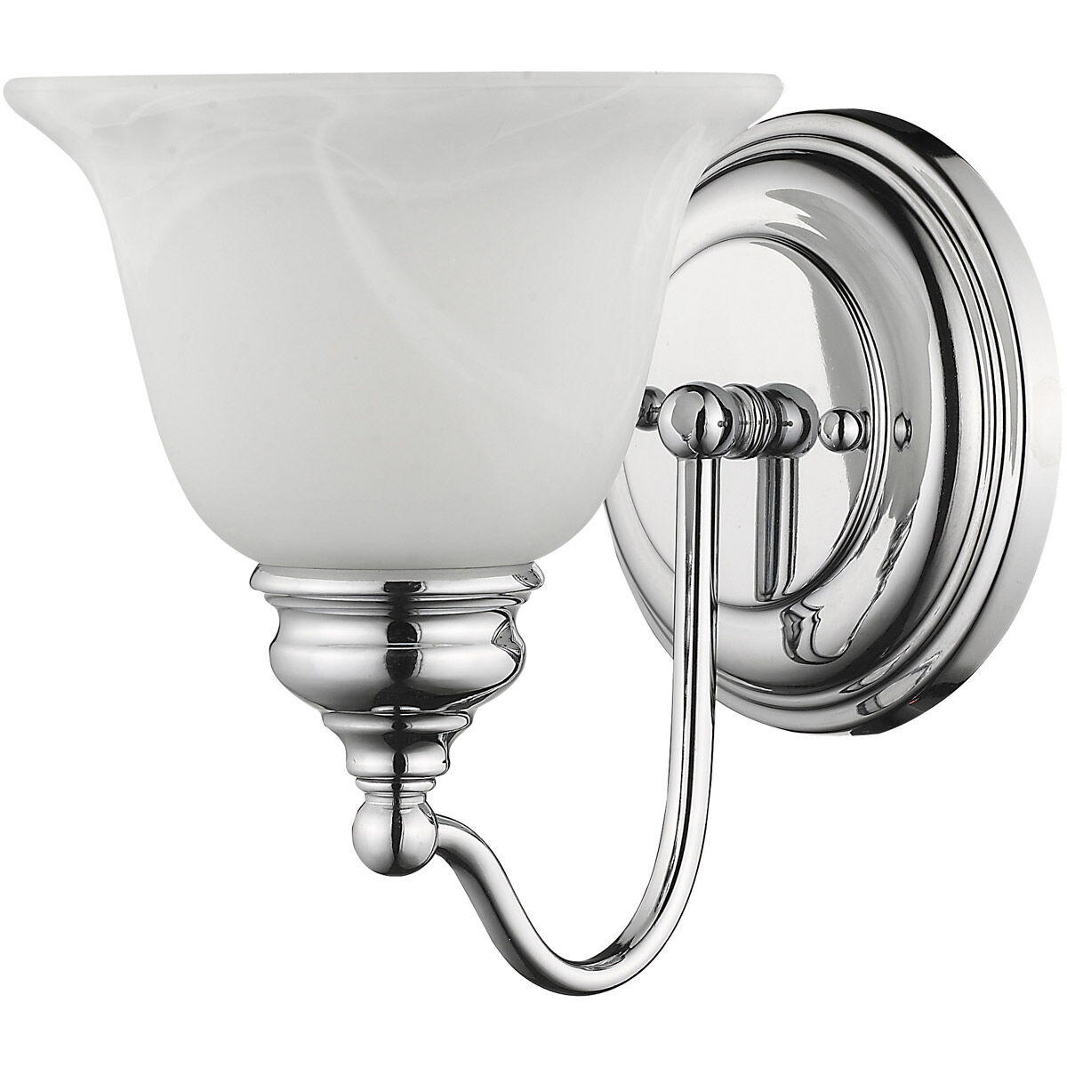 Essex 1 Light 6 inch Polished Chrome Bath Vanity Wall Light